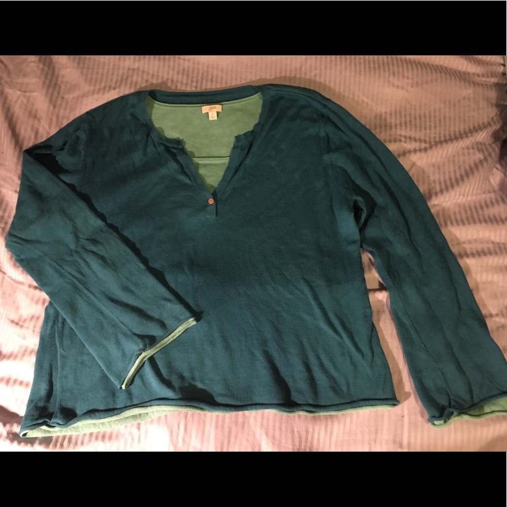 Teal J.Jill sweater